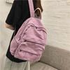 School Bag Female Ins Hong Kong Style Mori Retro Old College Student Backpack Female European and American Fashion Washed Canvas Backpack