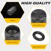 Tire Valve Stem Caps,4 pcs Universal Anodized Aluminum Tire Valve Caps with O-Ring Seal for Leak-proofing,Corrosion-Resistant, Dustproof,Durable.Fits
