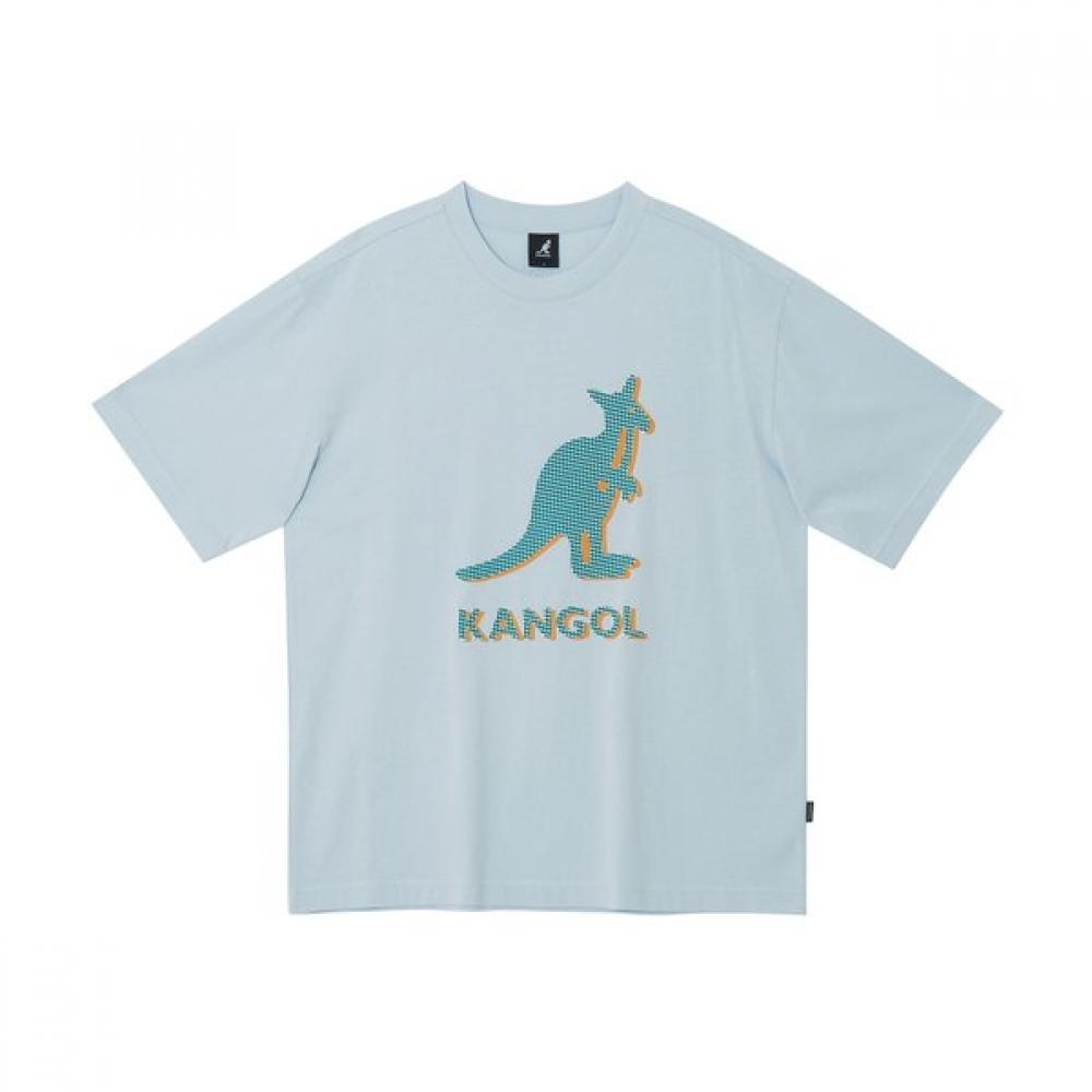 Kangol ReTro Pop ShorT Sleeve T shirT lighT Blue 2773 M