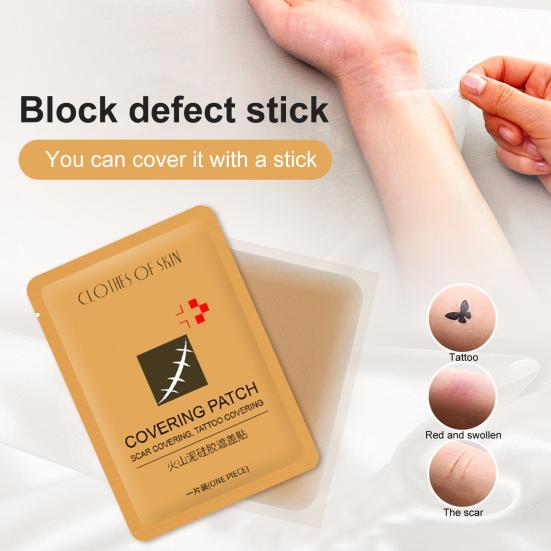 Flaw Concealer Patch Invisible Waterproof Silicone Scar Removal Tape Tattoo Flaw Concealing Sticker Beauty Supplies