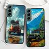 Off Road Vehicle Tourism Scenery Phone Case For Samsung Galaxy S22 S25 Ultra S21 S10 Plus S26 Edge S20 S23 S24 FE Cover Sili