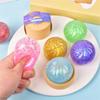 12pcs Sensory Dumpling Fidget Toys with Steamer Soft Squishy Stress Relief Toys Creative Squeeze Playset for Anxiety Reduction and Focus