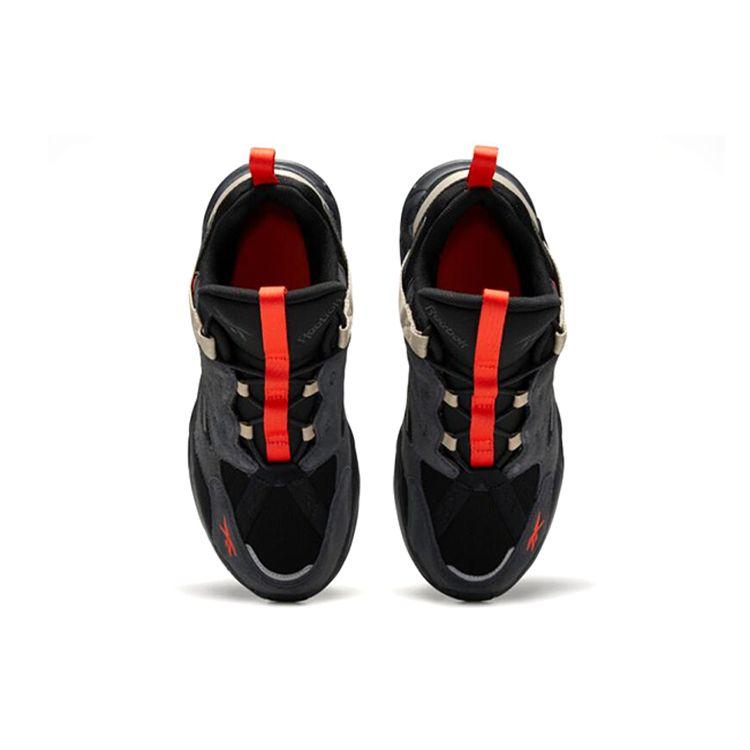 Reebok Aztrek 96 Minimalist Comfortable Shock Absorbing Breathable Low Top Lifestyle Casual Shoes Unisex Sneaker Black Gray EG8917