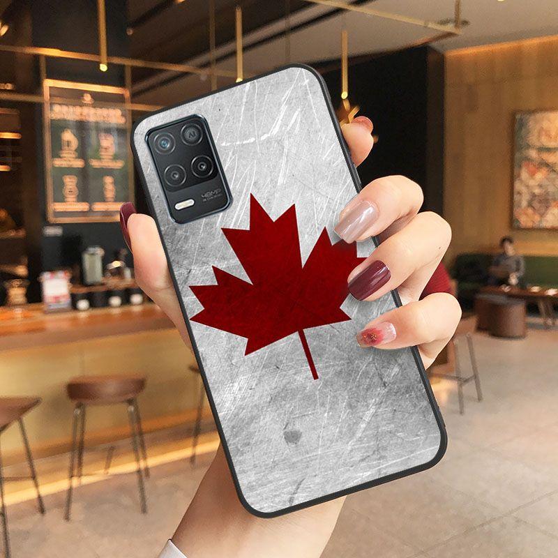 

Канадский флаг Американский флаг Чехол для телефона Для oppo Realme 8Pro 6PRO 6i 7pro 9i 9pro C11 C21Y C21 C25Y C25S C3 Q3S XT Чехлы coque Realme 7PRO