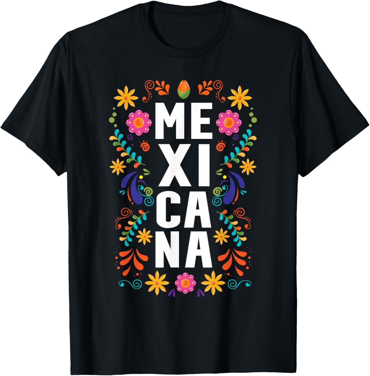 Mexicana Mexico Unisex T-Shirt S разноцветный