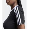 Adidas 3s Baby Tee   Black Iu2532