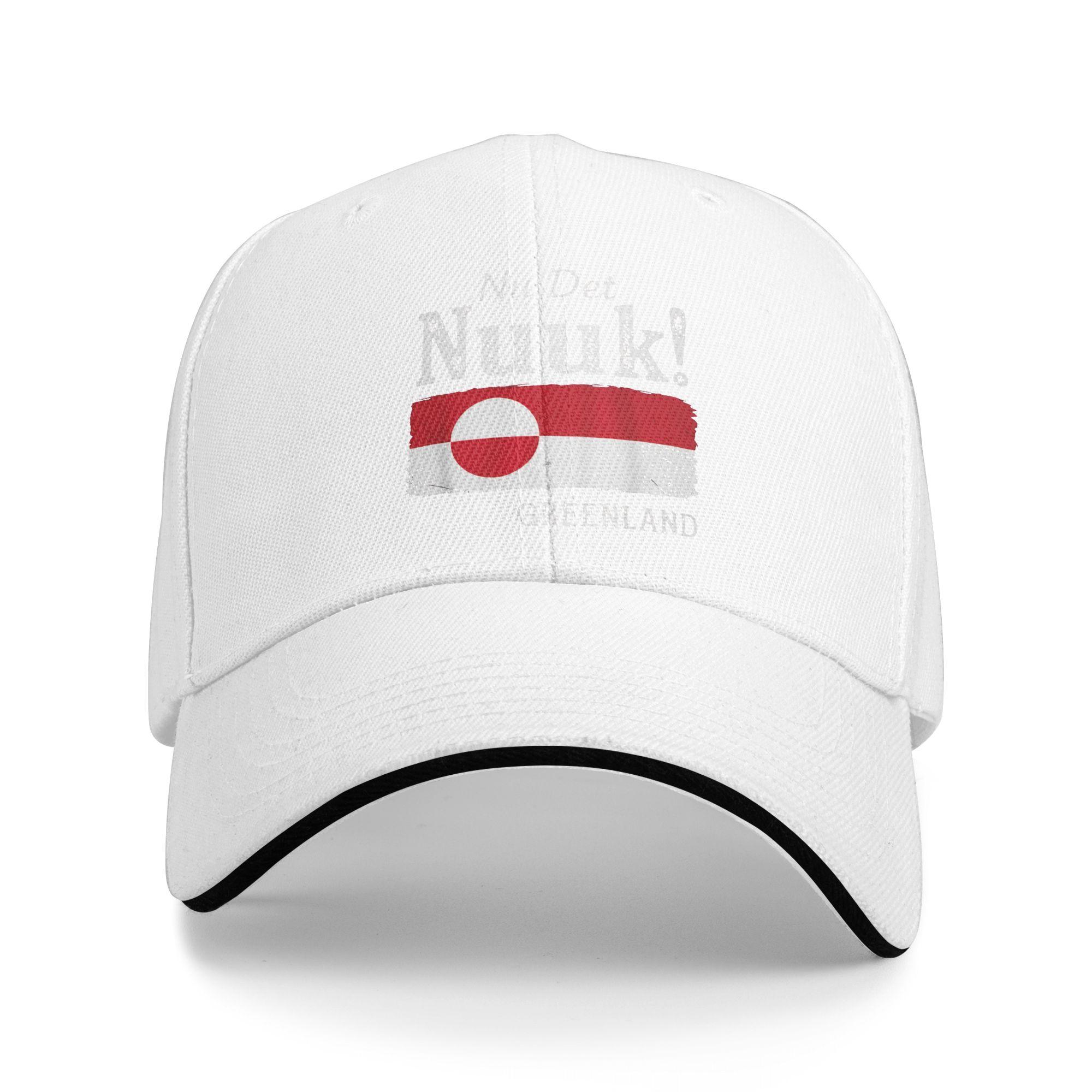 

Nu-Det-Nuuk Greenland Baseball Cap Running Hippie High Quality Hip Hop Hats Unisex Adult Fashion Design Snapback Cap One Size