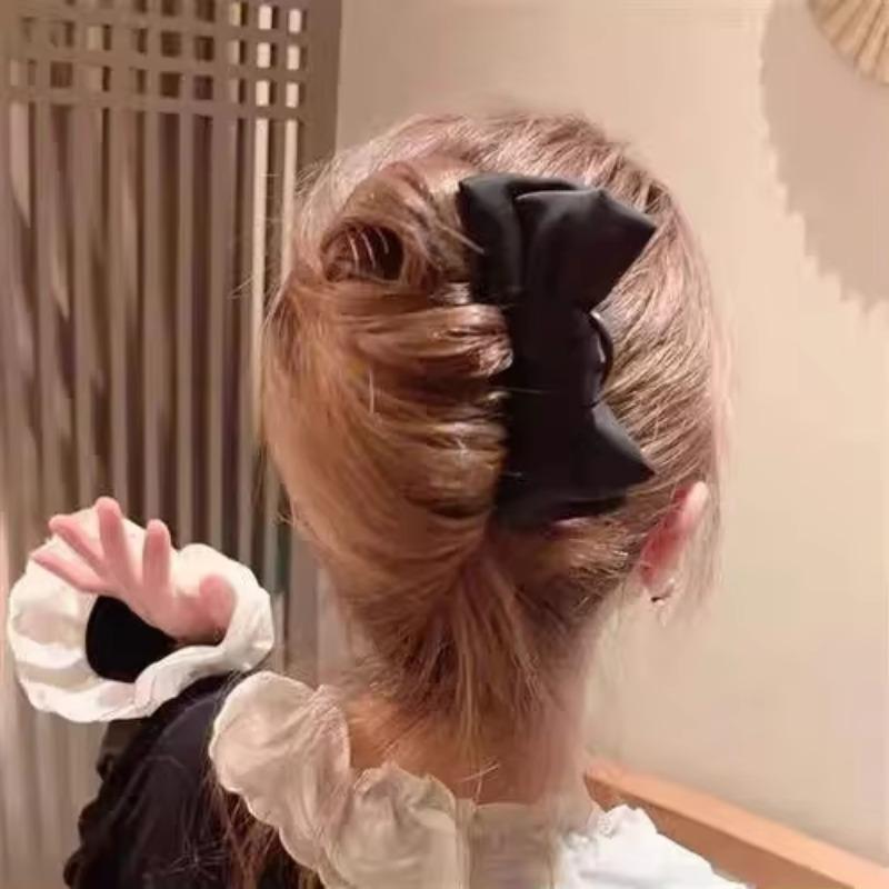 New Bow U-shaped Updo Hair Clips Women Elegant Barrettes Headwear Girls Hair Accessories New Headwear