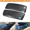 Car Center Armrest Console Box Trim Cover Fit For BMW X5 E70 2007-2013 / X6 E71 2008 2009 2010 2011-2014 Carbon Fiber Look