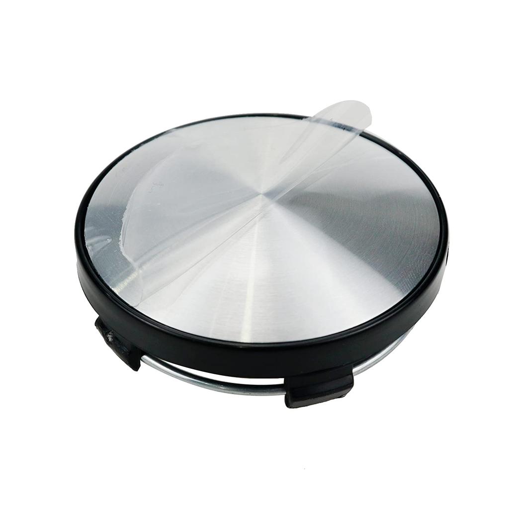 Modengzhe 4 Stück Kunststoff Einrast-Radnabenkappen mit Löchern 60mm Außendurchmesser 55mm Innen