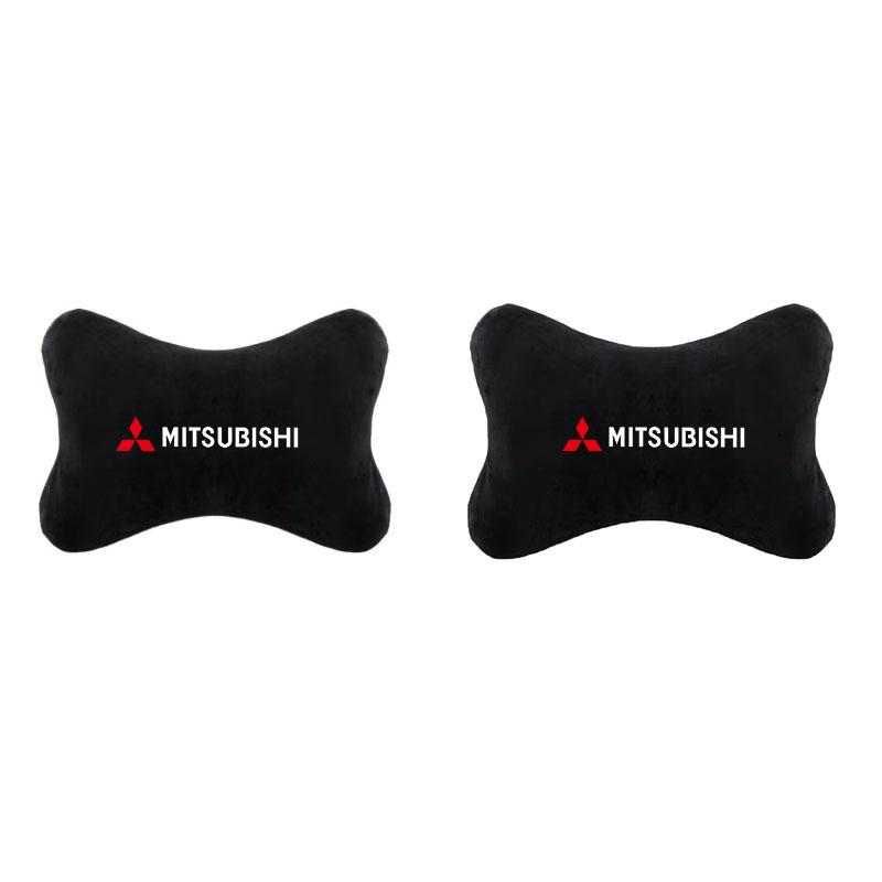 pdsh9 Car Seat Neck Pillow Headrest Lumbar Belt Shoulder Pads for Mitsubishi Outlander Lancer RALLIART Pajero Auto Accessories