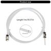 3D Printer Filaments Dry Box Tubing Part With Smooth 2.5x4mm Feed Tube and Dust Proof Plugs 2.5x4mm 100CM