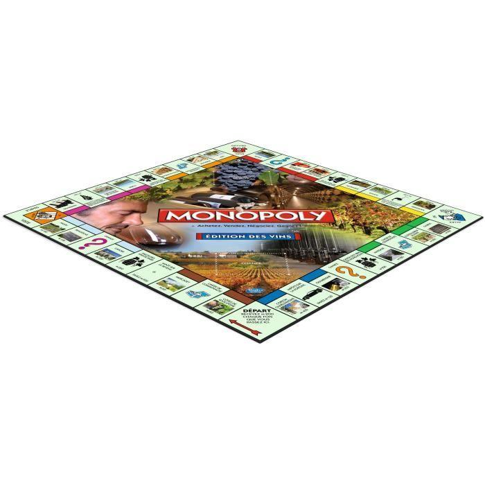 MONOPOLY Vinařské edice, Stolní hra, Francouzská verze