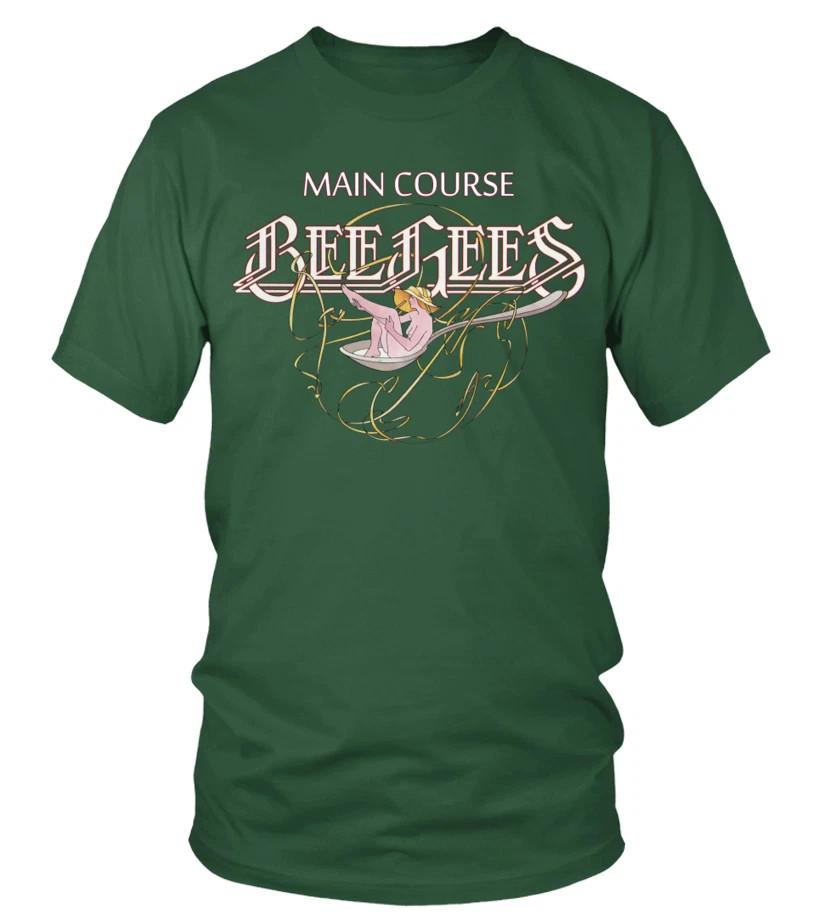 Футболка унисекс Bee Gees Band Main Course Green Полный размер S-5XL L