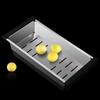 TLXT Stainless Steel Over-Sink Drain Basket
