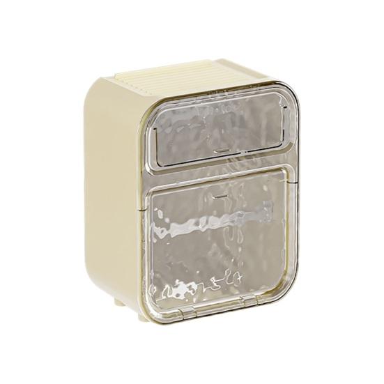 Wandmontiertes Tissue-Box-Aufbewahrungsregal, starkes, belastbares, stabiles, wasserdichtes, bohrfreies Installations-Toiletten-Organizer-Papierhalter