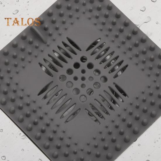 4 Bucăți Sifon de Duș Colector de Păr Pătrat Plastic Strecurătoare Chiuvetă Anti-Înfundare Cadă de Baie & Bucătărie Filtru Sifon Previne Țevile Înfundate Protecție Păr