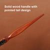 Wooden Handle Hair Brush with Boar Bristle Nylon Pin Hair Detangling Brush Men Women Portable Fluffy Hair Styling Comb