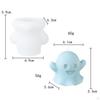 3D Ghost Candle Model Making Epoxy Resin Casting Decorative Clay Crafts Home Decoration Party