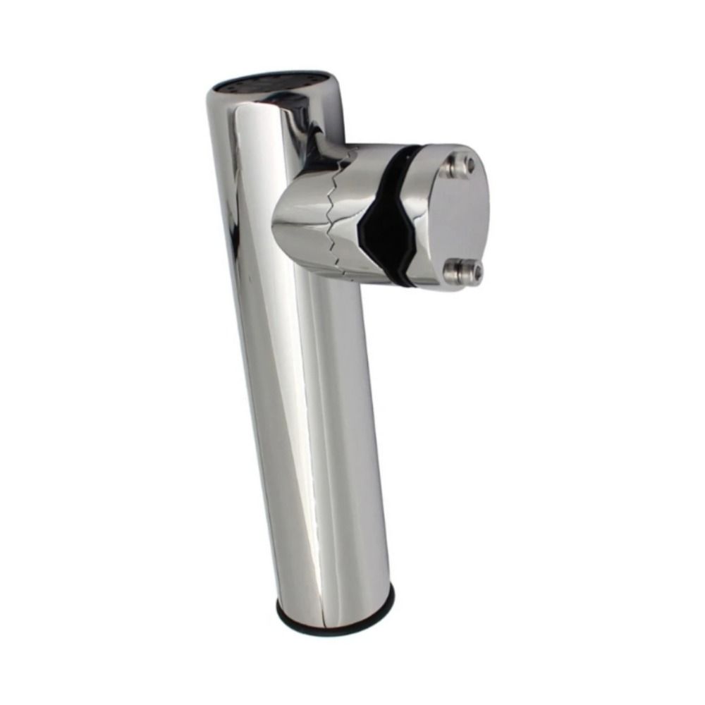 316 Stainless Steel Yacht Fishing Rod Support Pitch Adjustable Fishing Bracket  Fishing Rod Clamps