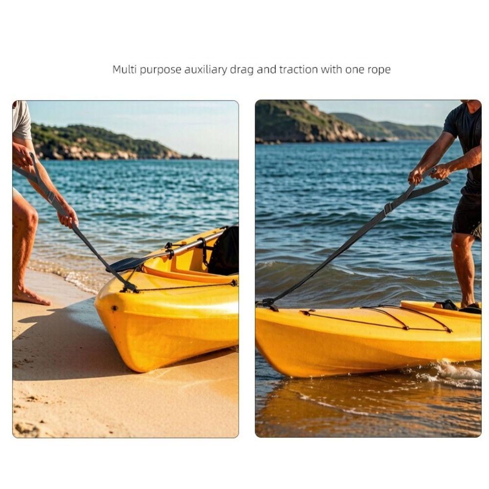 Adjustable Canoe Drag Strap Multi-functional Boat Standing Rope Kayak Accessories