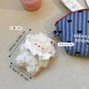 Creative Curly-haired Lamb Keychain Cute Purse Charm New Sheep Doll Pendant  for Students Girls