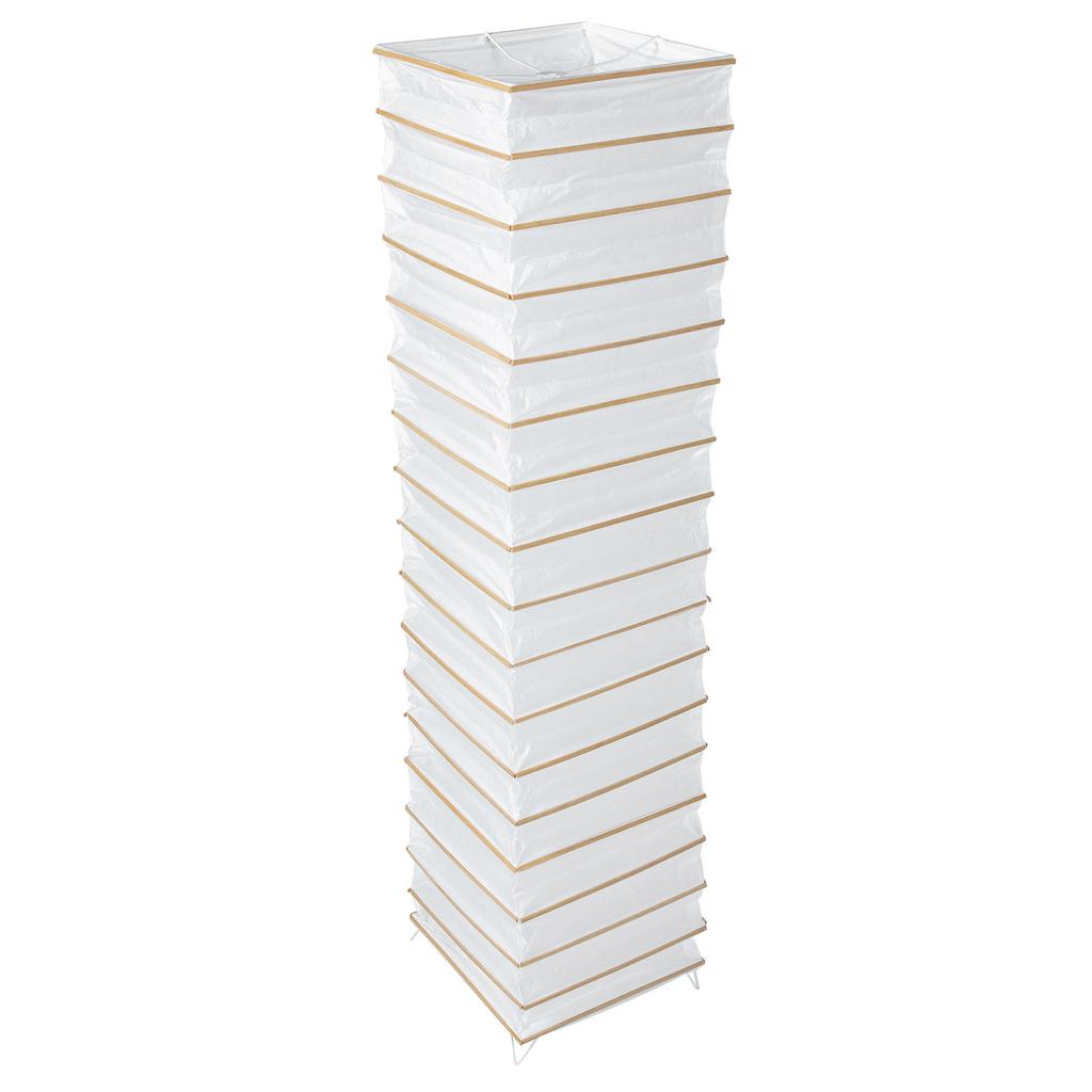 Paper Floor Lamp Shade Simple Vertical Lampshade Home Decorative Light Cover Modern Floor Light Accessory Simple Lampshade