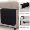 1Pc Sofa Armrest Cover With Pockets Water Repellent Plaid Furniture Couch Cover Storage Bag Chair Covers For Living Room Home