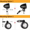 Lightronic Mini LED Work Light, Round Shape, Motorcycle Auxiliary Light, 5 W, Fog Light,
