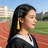 Small Graduation Cap Hair Clip With Tassels Decoration For Women Girls Graduation Party Photo Props