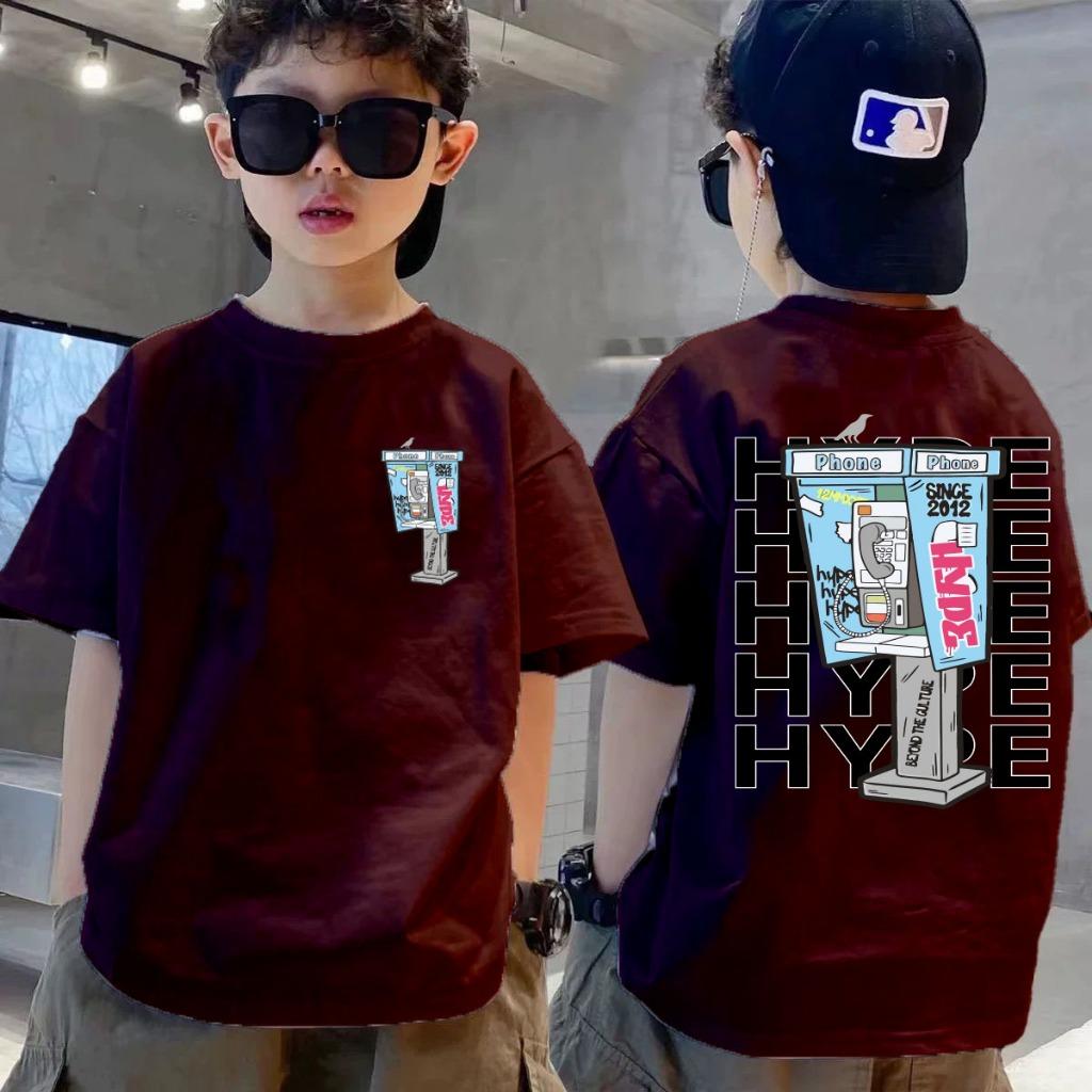 Round Neck T-shirt for Children, Fashionable, Casual and Versatile