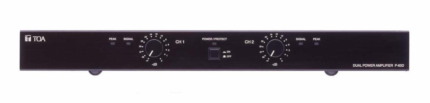 

TOA Dual Power Amplifier 9760013982250 P-60D P-60D