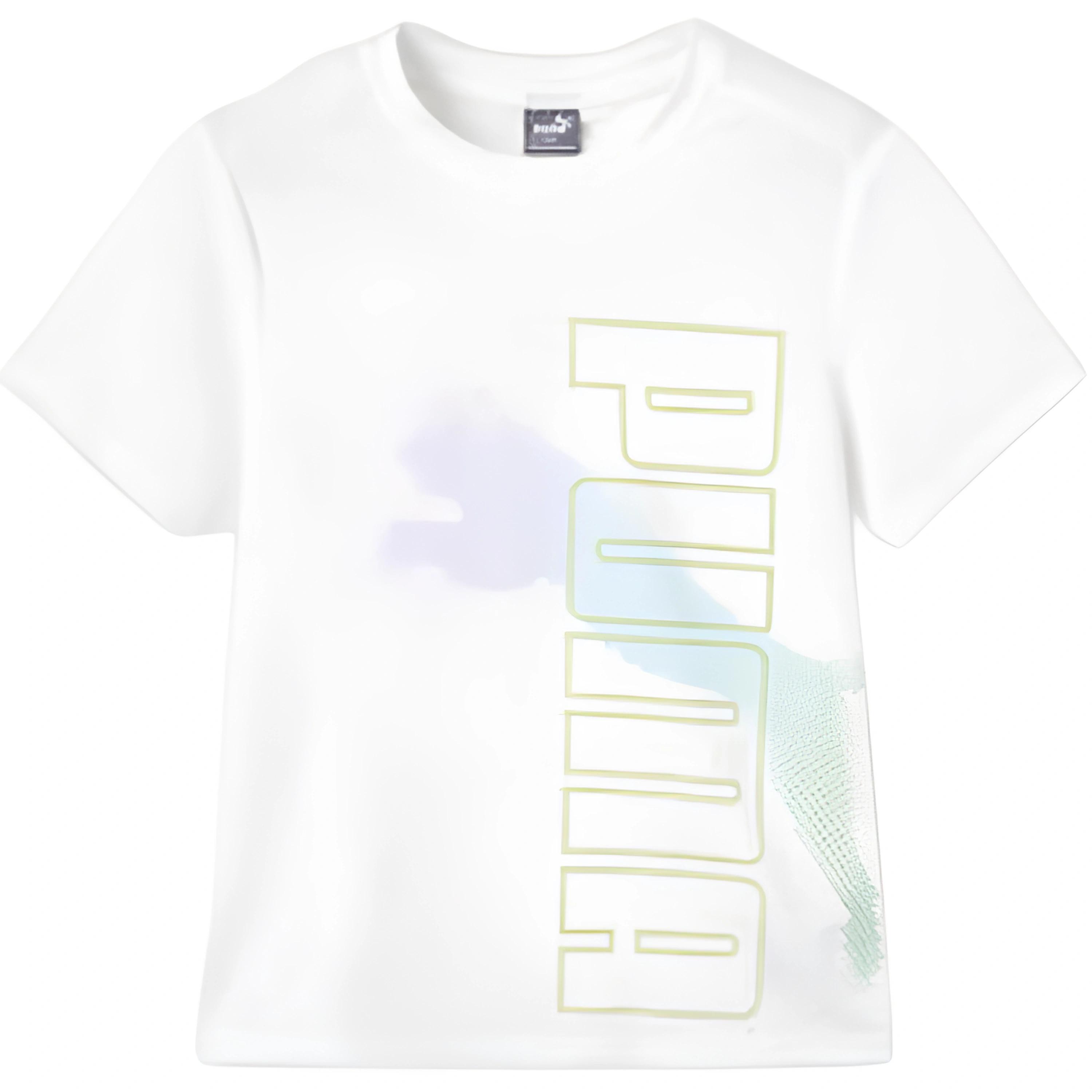 PUMA Performance T Shirt Raw White Kids  353224117206-10101 140