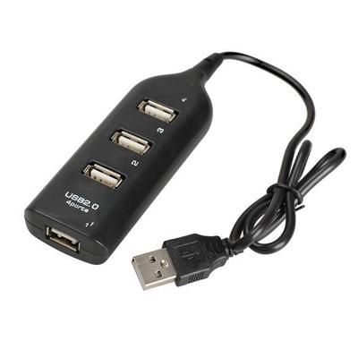 Patrón de zócalo mini hub de alta velocidad USB 1.1 de 4 puertos para PC portátil