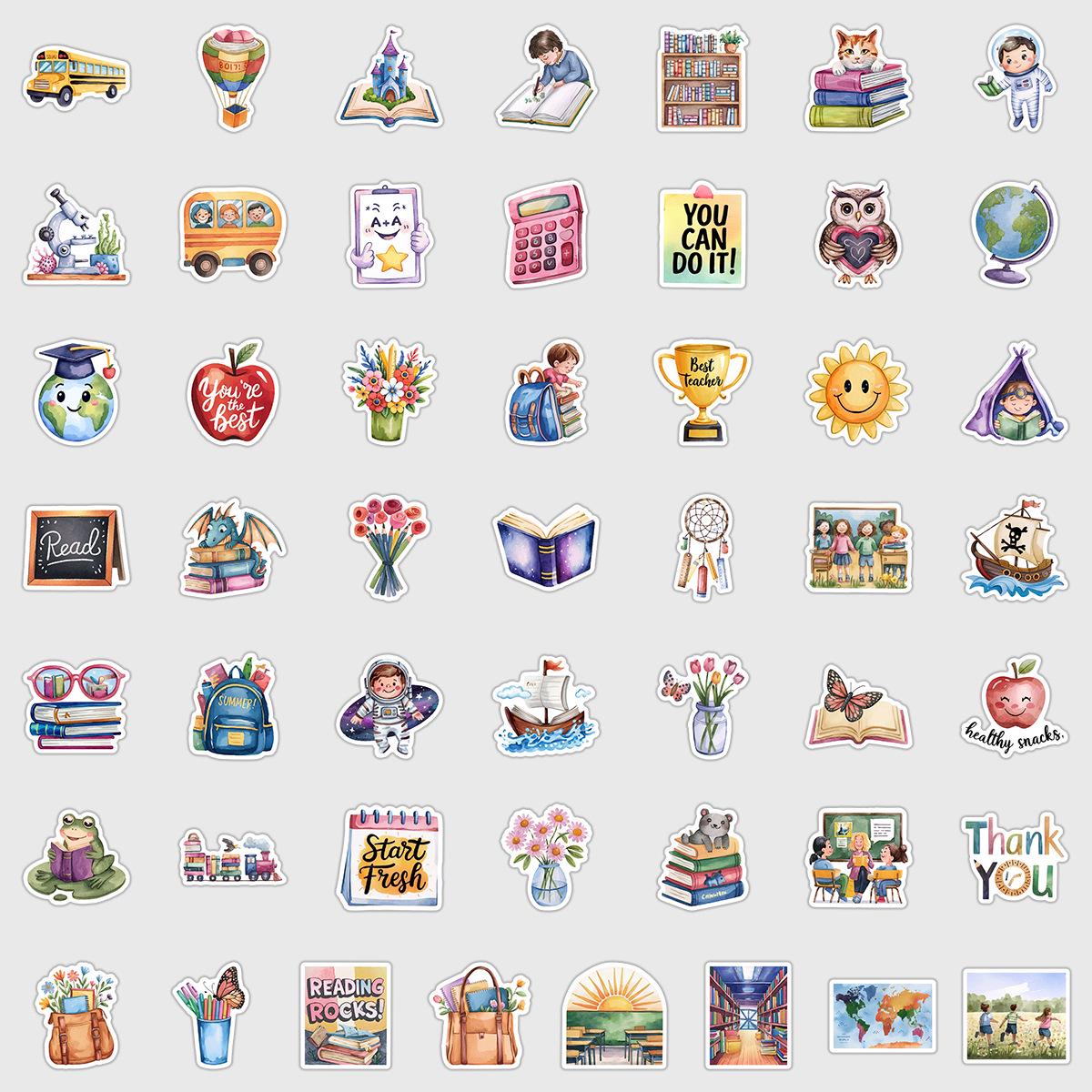 

50 Креативних наліпок-малюнків для школи: Водонепроникний для пляшок з водою та телефонів