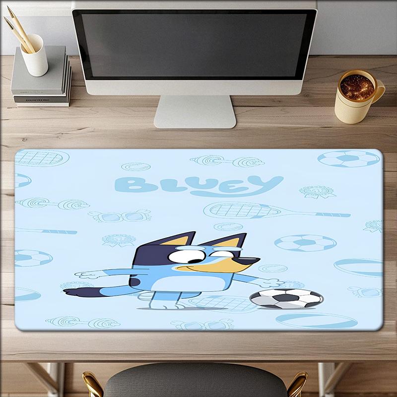 Bluey Theme Mouse Pad, Non Slip Rubber Base, Multifunctional Office & Home Decor, Perfect for Workspace Personalization.