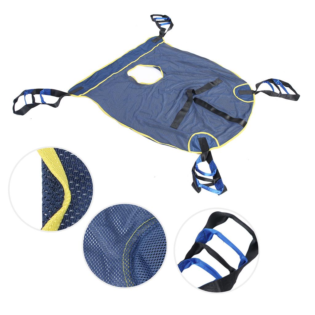 Höhenverstellbarer Patientenlift-Schlinge, universelles, wiederverwendbares Transfergurt-Hilfswerkzeug für ältere Menschen