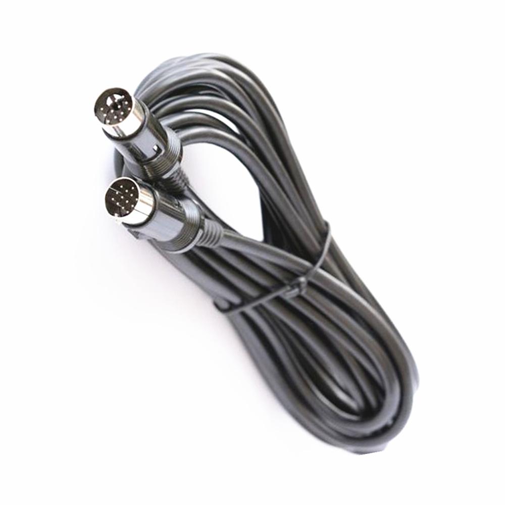 13 Pin to 13 Pin DIN Connector Extension Cable For Kenwood Head Unit CD Changer