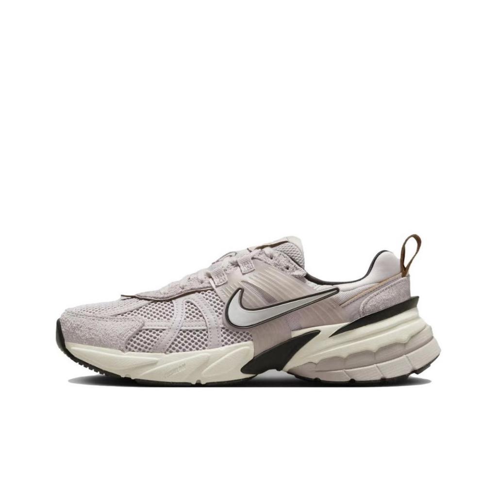 Nike V2K Run Odporne na ścieranie, Oddychające, Lekkie Niskie Buty do biegania Damskie Różowo-Srebrne FN6703-001(Zespół27-)
