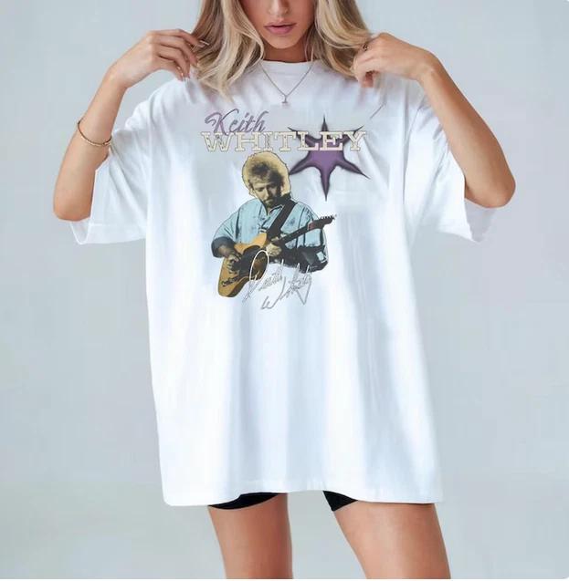 Keith Whitley T-Shirt – Vintage Country Music Graphic Tee 4XL