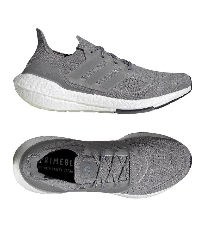 Adidas Ultra Boost 21 KYQ93 Tokyo Running Grey Four Size Cm Shoes, BTB15, Three/Grey (FY0381), 25.0