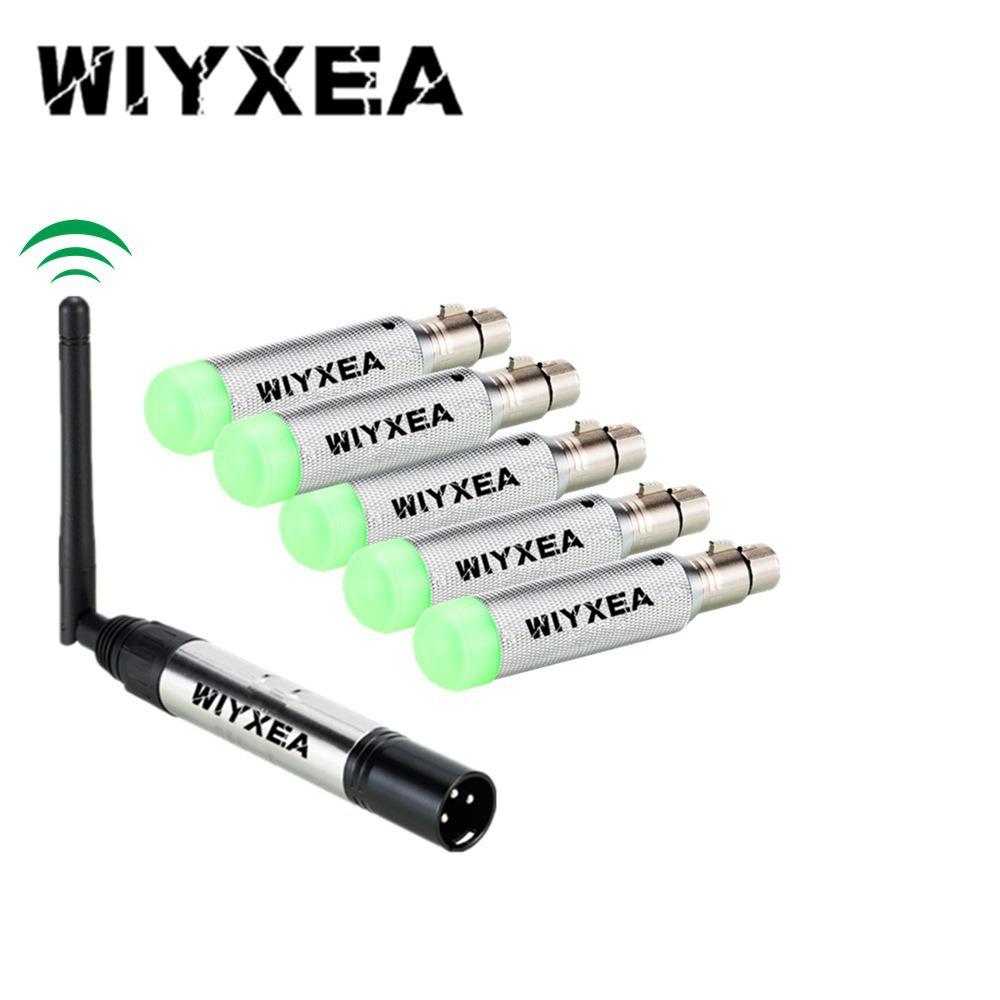 Rechargeable Wireless DMX512 Transmitter & 2.4G Receiver for Stage Lighting Control