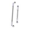 RC Steering Servo Linkage Kit 104mm Pull Rod Links and 7mm Joints for VP F10 1 10 Scale Car Model Silver