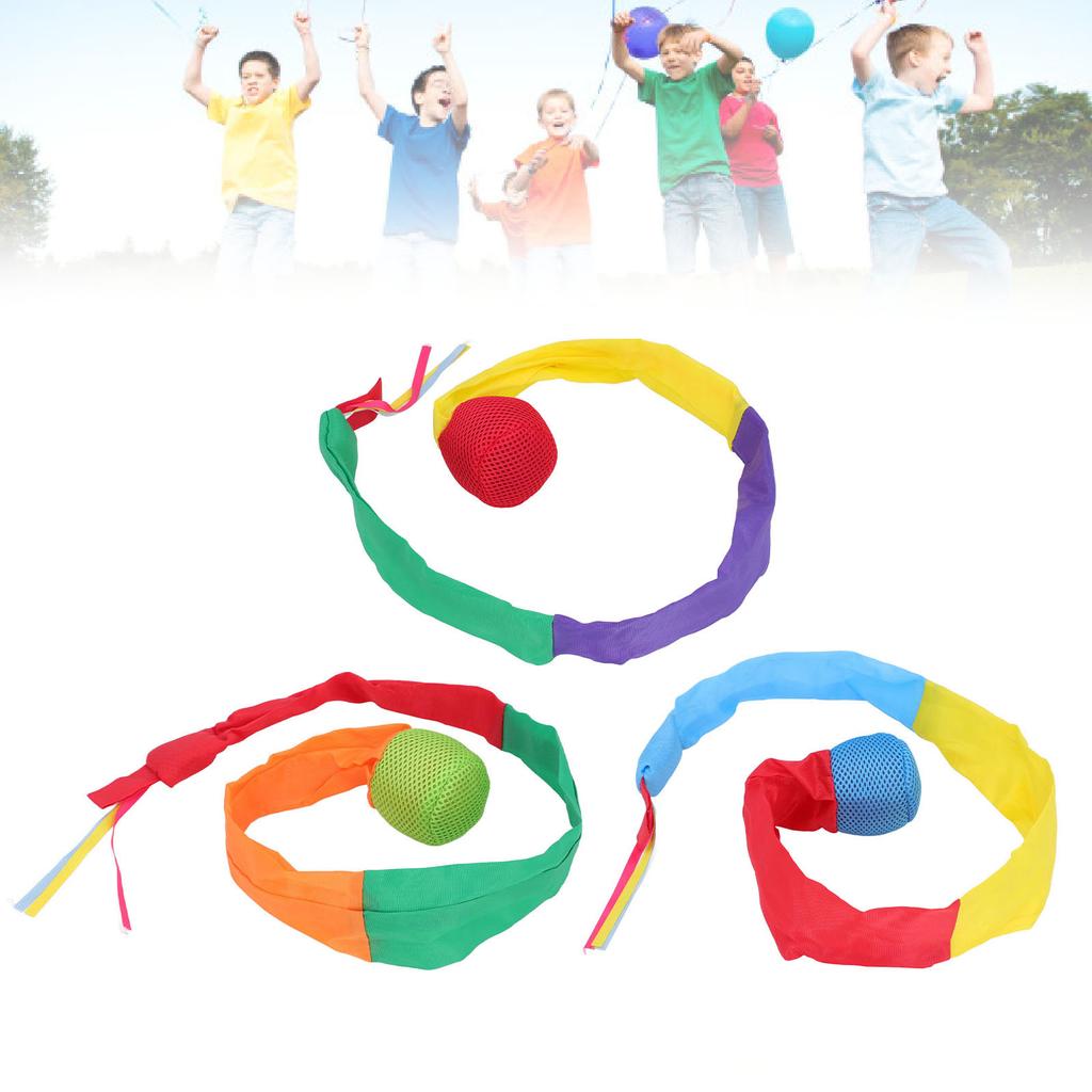 Catch Tail Ball Educational Safe Eye Catching Throw Ball with Tail for Sensory Training
