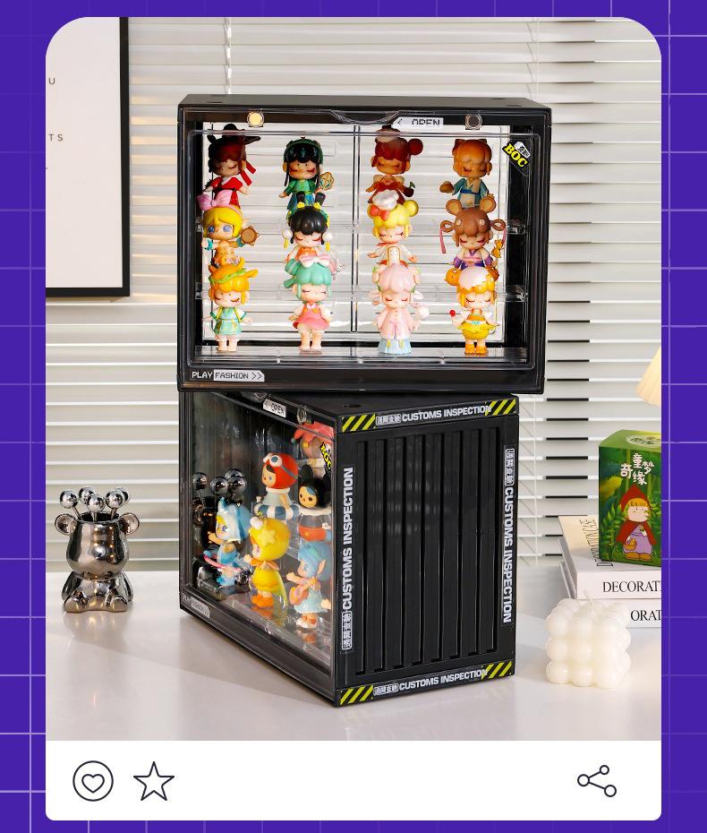 Acrylic Display Cabinet for Blind Box and Lego Figures
