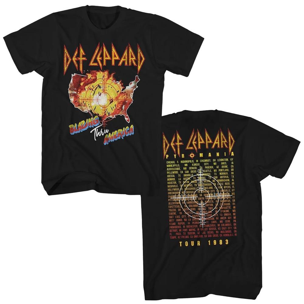 

New Def Leppard tour 1983 Gift For Fans Unisex S-5XL Shirt SS1506 Unisex T-Shirt XXXXL