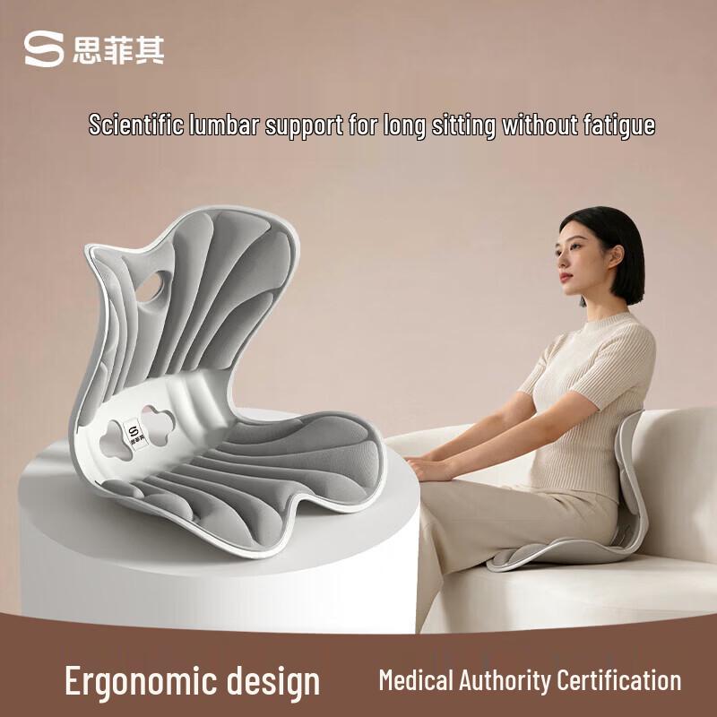 Sifeiqi Ergonomic Lumbar Support Seat Cushion