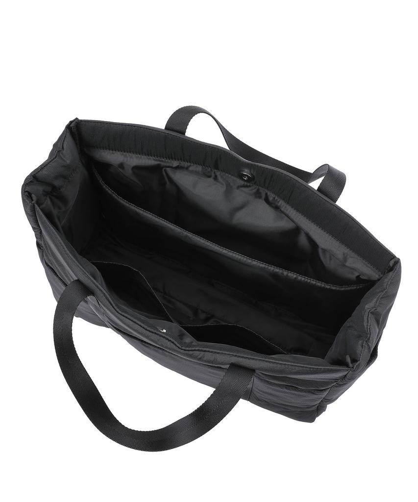 Hanahi Puffy Tote Bag Black