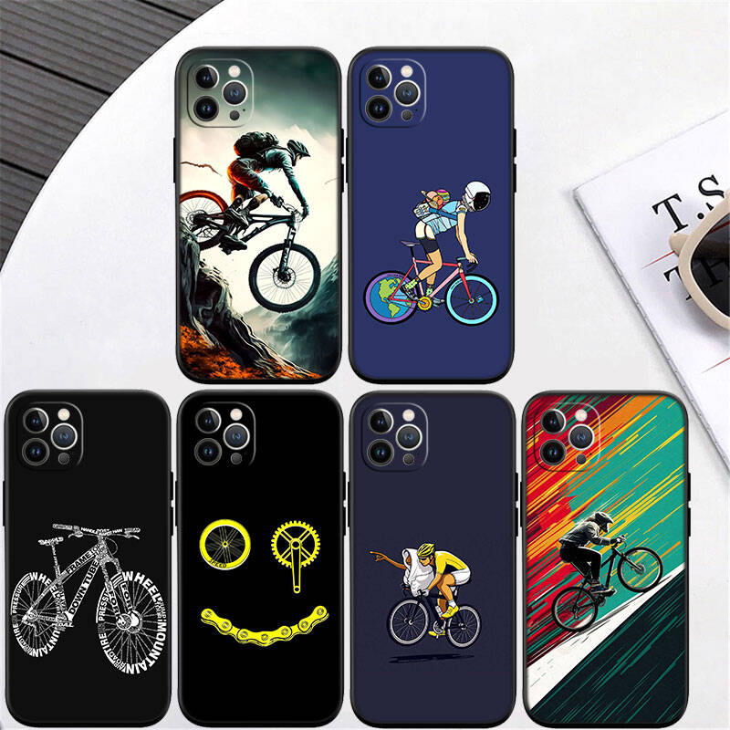 MH35 Cycling Bicycle Phone Shell Case for Redmi Note 8 9 10 11 11S 10C 10X 10A 10T 9A 9C 9T 9S 8T Pro Max Plus Prime