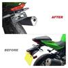 Motorcycle License Plate Holder for Ninja 250 400 2018-2025 Z250 Z400 2019-2025 Motorcycle Rear
